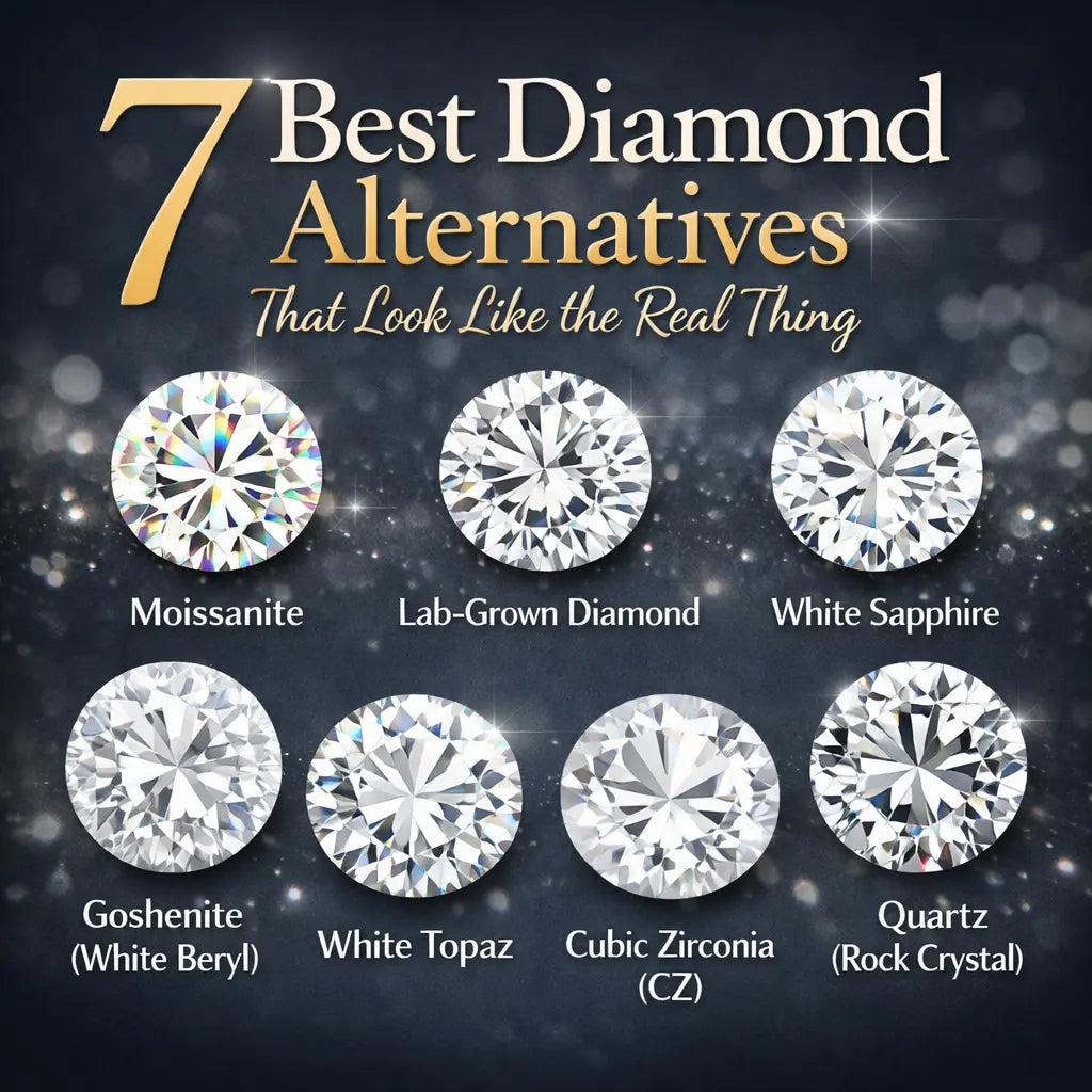 7 Best Diamond Alternatives That Look Like the Real Thing