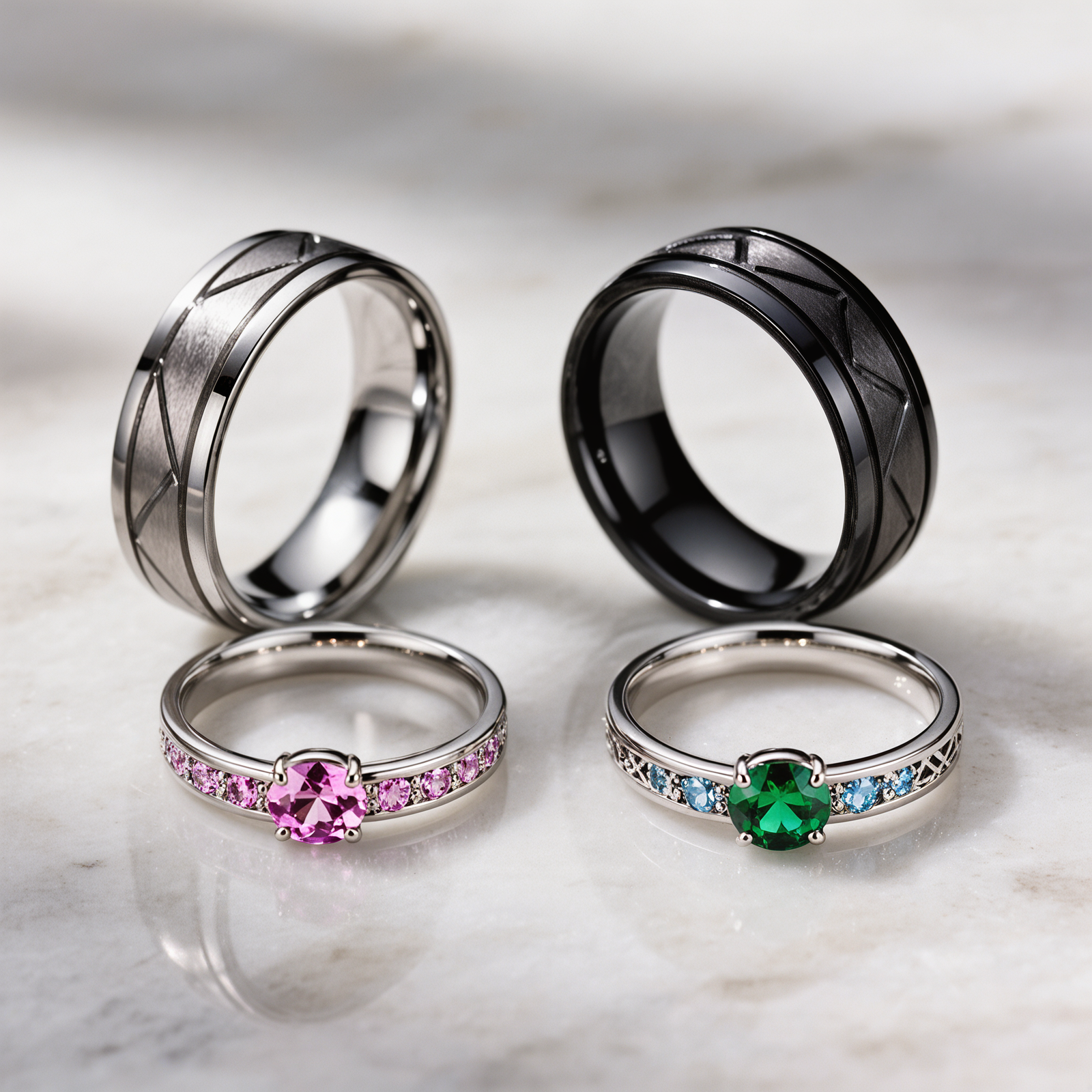 Using Cook Rings For Couples Do couples pick wedding rings together 60 photos - Astyledwedding.com