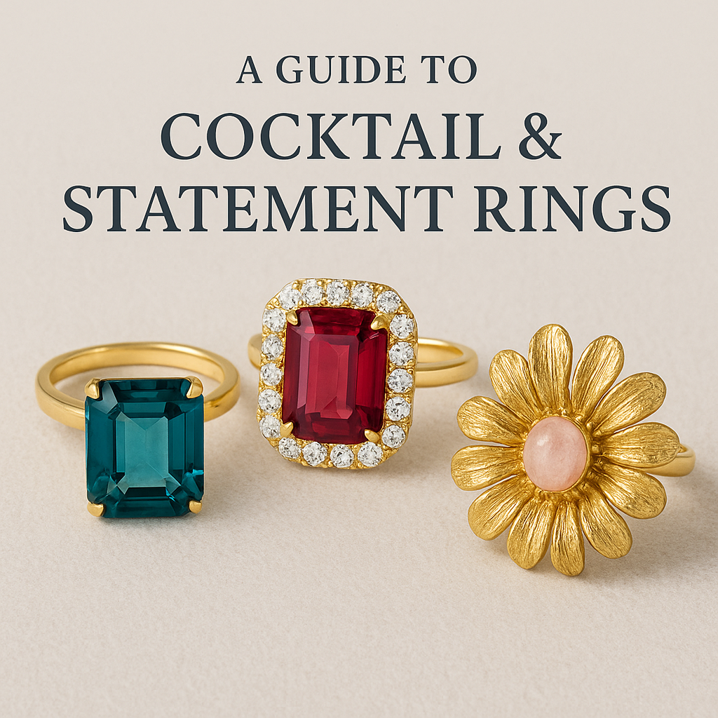 A Guide to Cocktail & Statement Rings