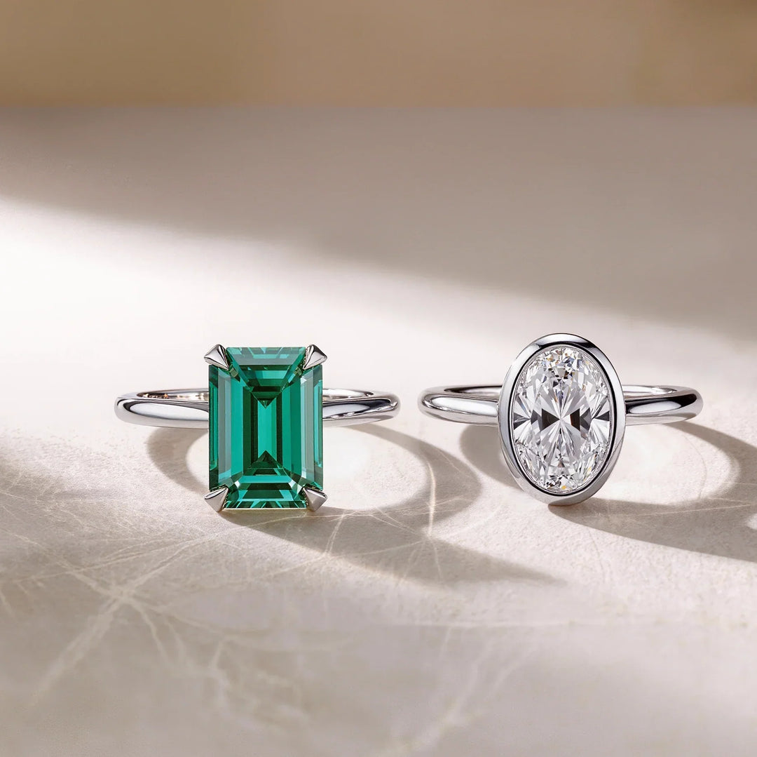 Emerald vs. Oval Engagement Rings: The Ultimate Guide to Elongated Elegance