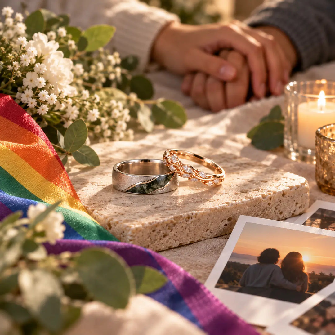 Gender-Neutral Engagement Rings: Why LGBTQ+ Couples Are Redefining Tradition