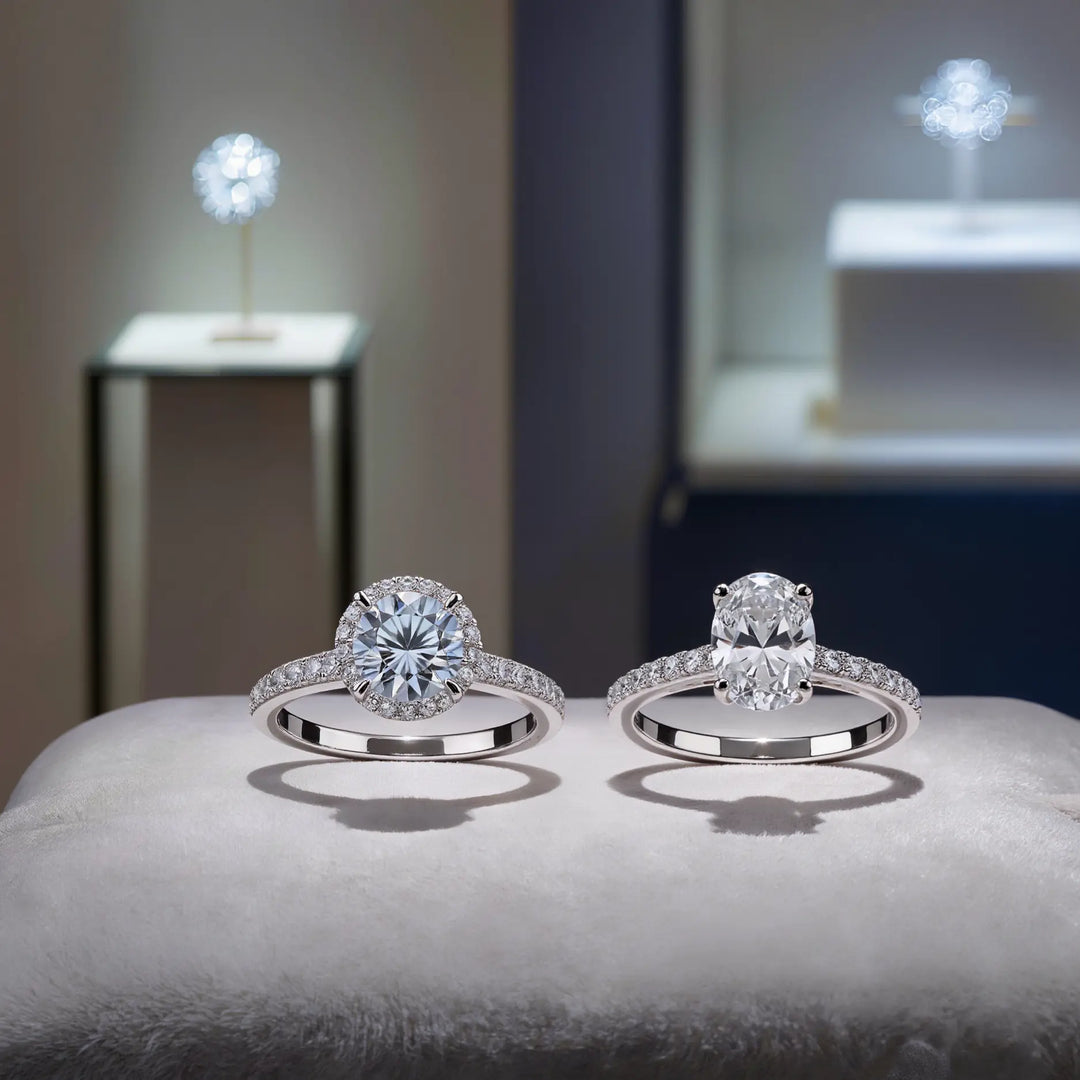 Moissanite vs. White Sapphire Rings: The Ultimate Diamond Alternative Guide
