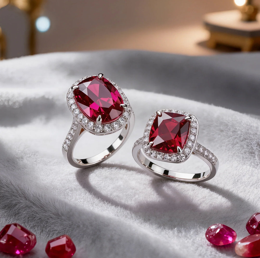 Red Spinel vs. Garnet Engagement Rings: The Ultimate Guide to Ruby Alternatives