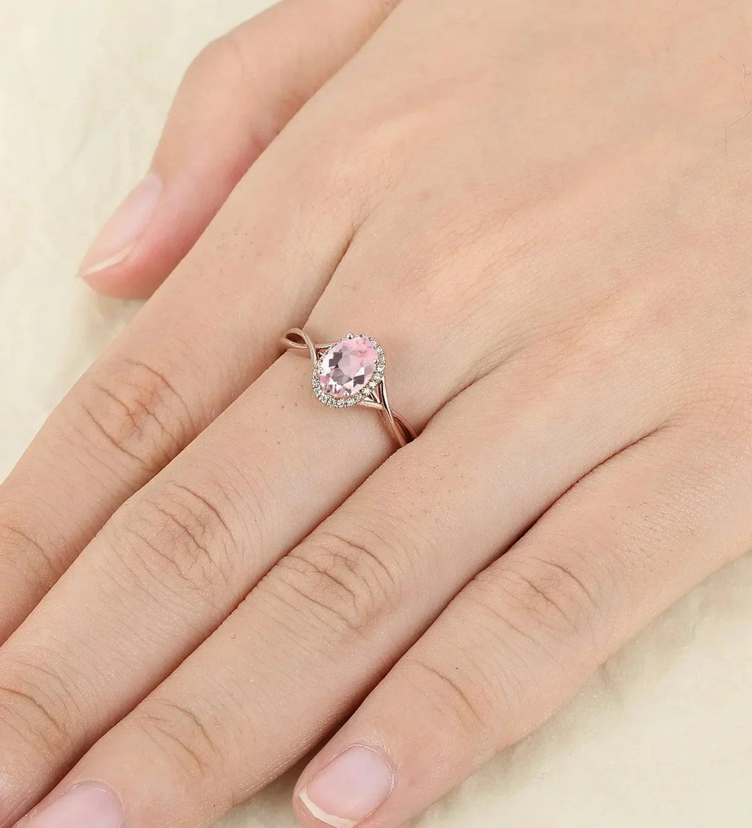 Is pink morganite strong enough for engagement ring everyday wear?