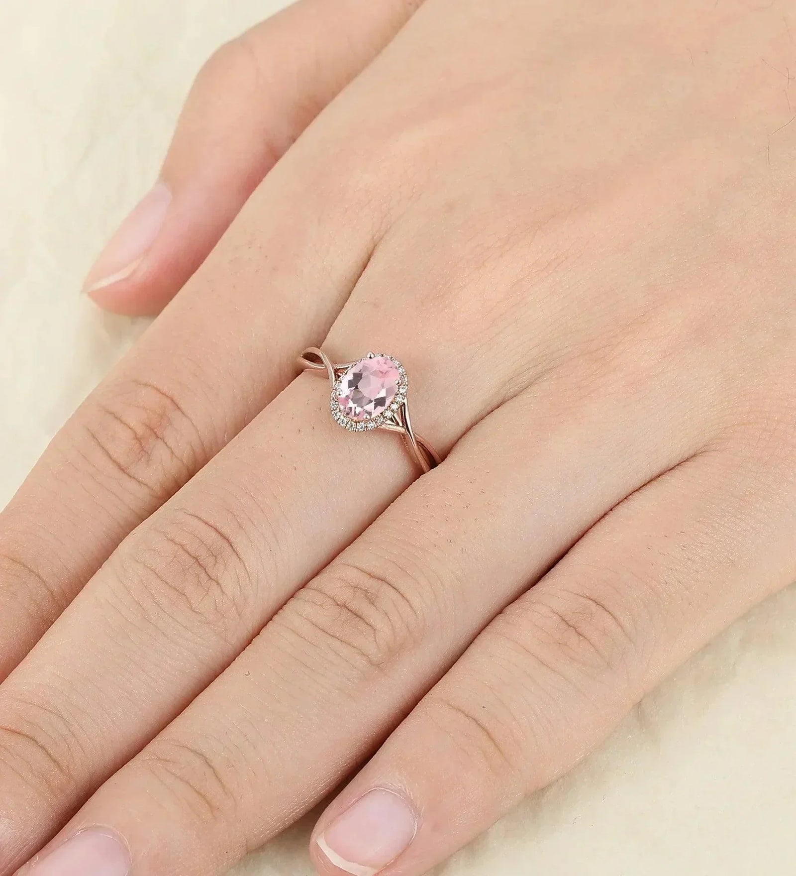 Is pink morganite strong enough for engagement ring everyday wear