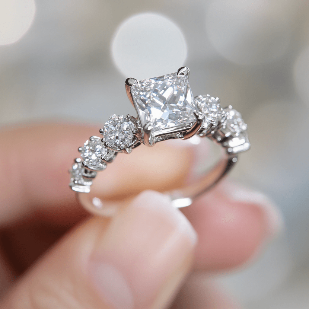 Moissanite vs. Diamond Rings: Can You Tell the Difference? (Price & Test Results)