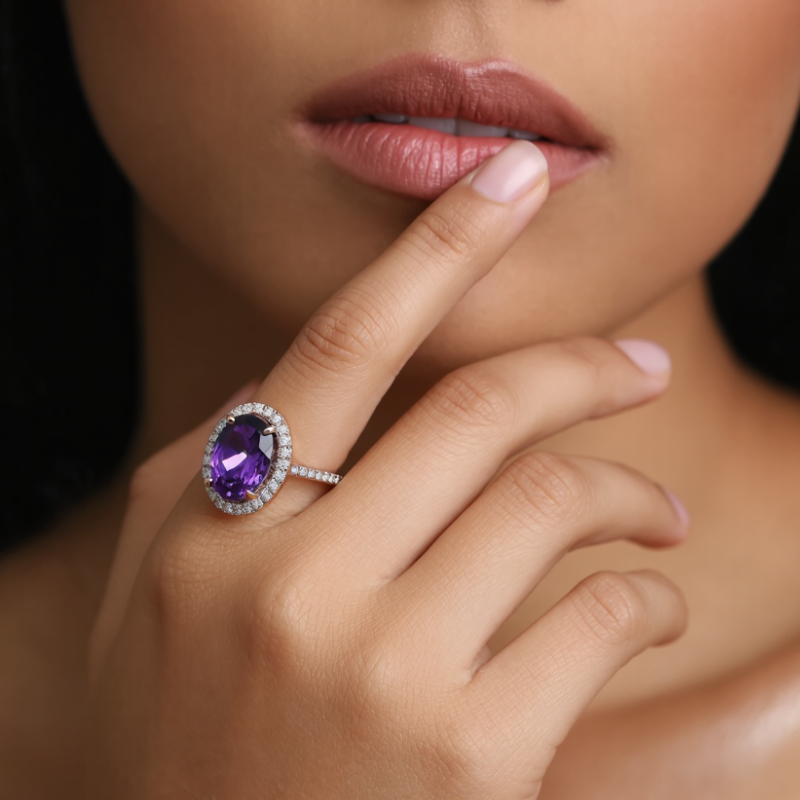 Why Choose an Amethyst Engagement Ring?