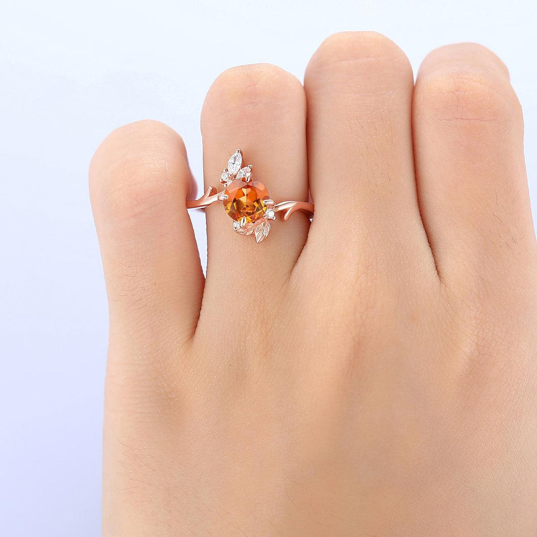 Unveiling the Wonders of Orange Garnet Rings: A Comprehensive Guide