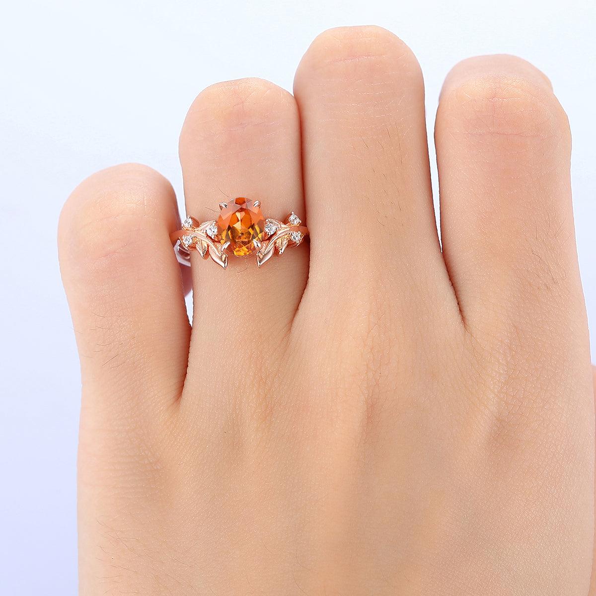 What does orange garnet symbolize?