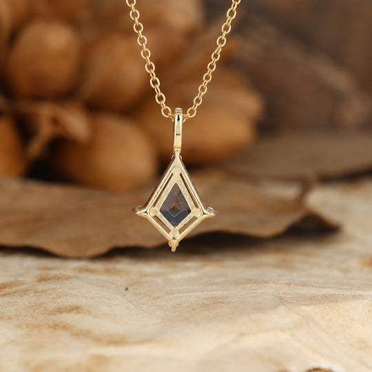 Kettinghanger in vliegervorm van natuurlijke mosagaat, 14K massief gouden hanger, sieradencadeau voor vrouwen