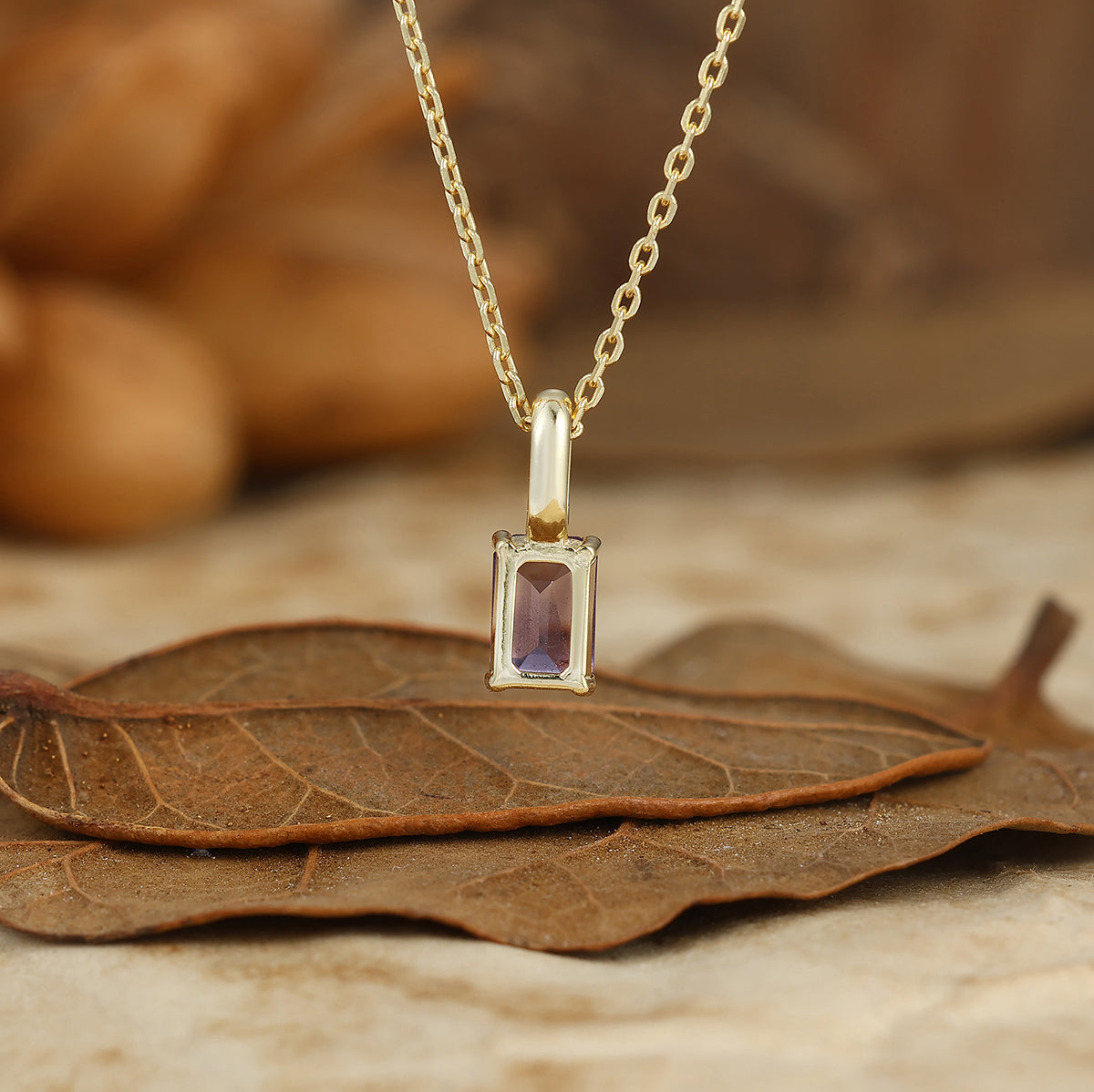 Elegant 0.75CT Pink Morganite Pendant Necklace Anniversary Gift For Wo