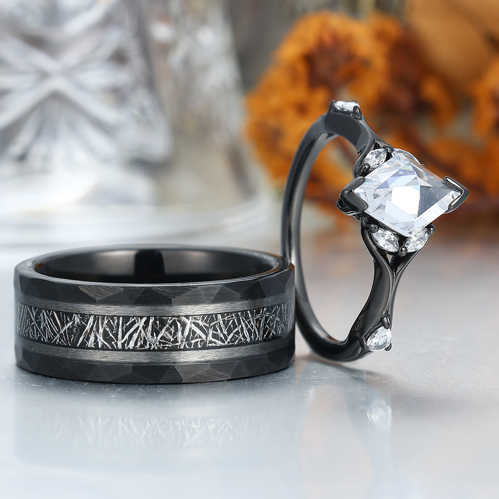 Anillo De Promesa Para Hombre Boda Anillos De Promesa Para Parejas