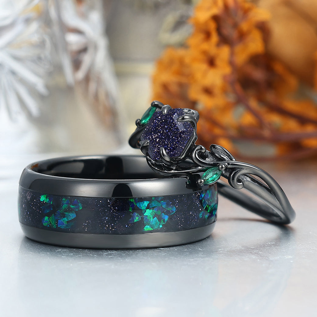 Anello di fidanzamento con zirconi cubici da donna Anello di fidanzamento con zirconi cubici da donna