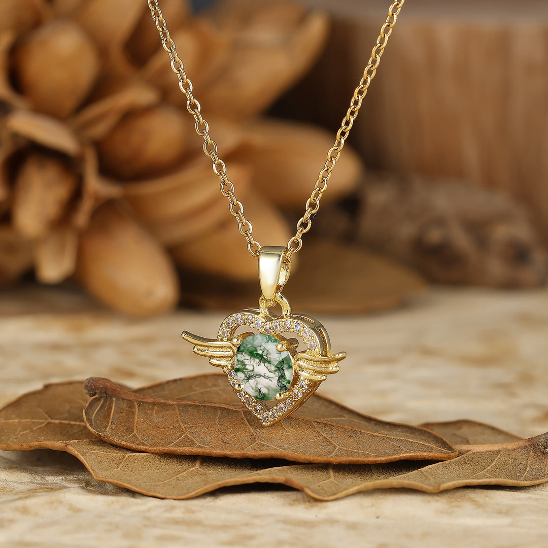 NEWNOVE Collana per donna Cuore Ali d'angelo Ciondolo in cristallo Gioielli Regalo per lei/mamma/fidanzata/moglie Regali per l'anniversario di Natale San Valentino Compleanno Festa della mamma (Viola NEWNOVE Collana per donna Cuore Ali d'angelo Ciondolo in cristallo Gioielli Regalo per lei/mamma/fidanzata/moglie Regali per l'anniversario di Natale San Valentino Compleanno Festa della mamma (Viola