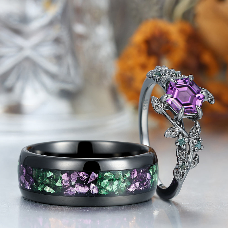 Anello Fidanzamento Anelli Per Maschi Eleganti Anelli Coppia In