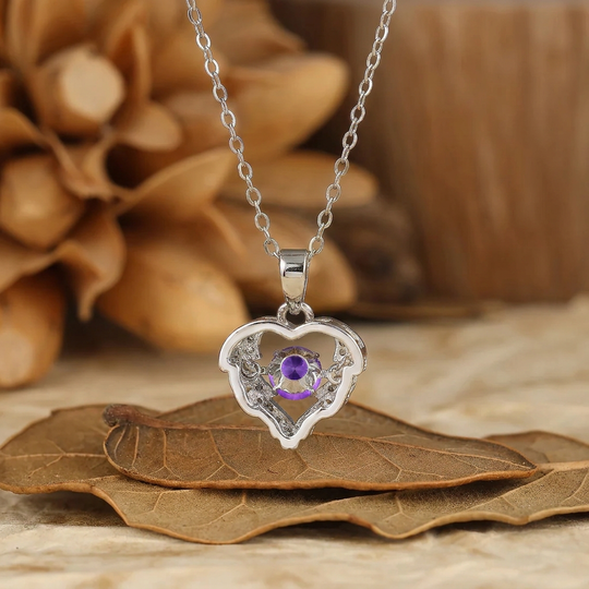 Unique Hartaccenten Stijl Aquamarijn Hanger Ketting Witgouden Bruidshanger