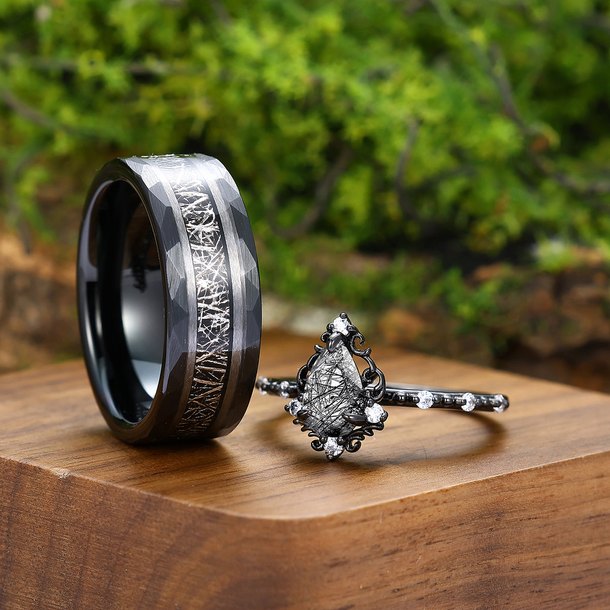 アクセサリー GARNI Vine Pattern Ring - Light - BLACK GARNI - Vine Pattern Ring - Light - CHALLENGER,CALEE,PORKCHOP