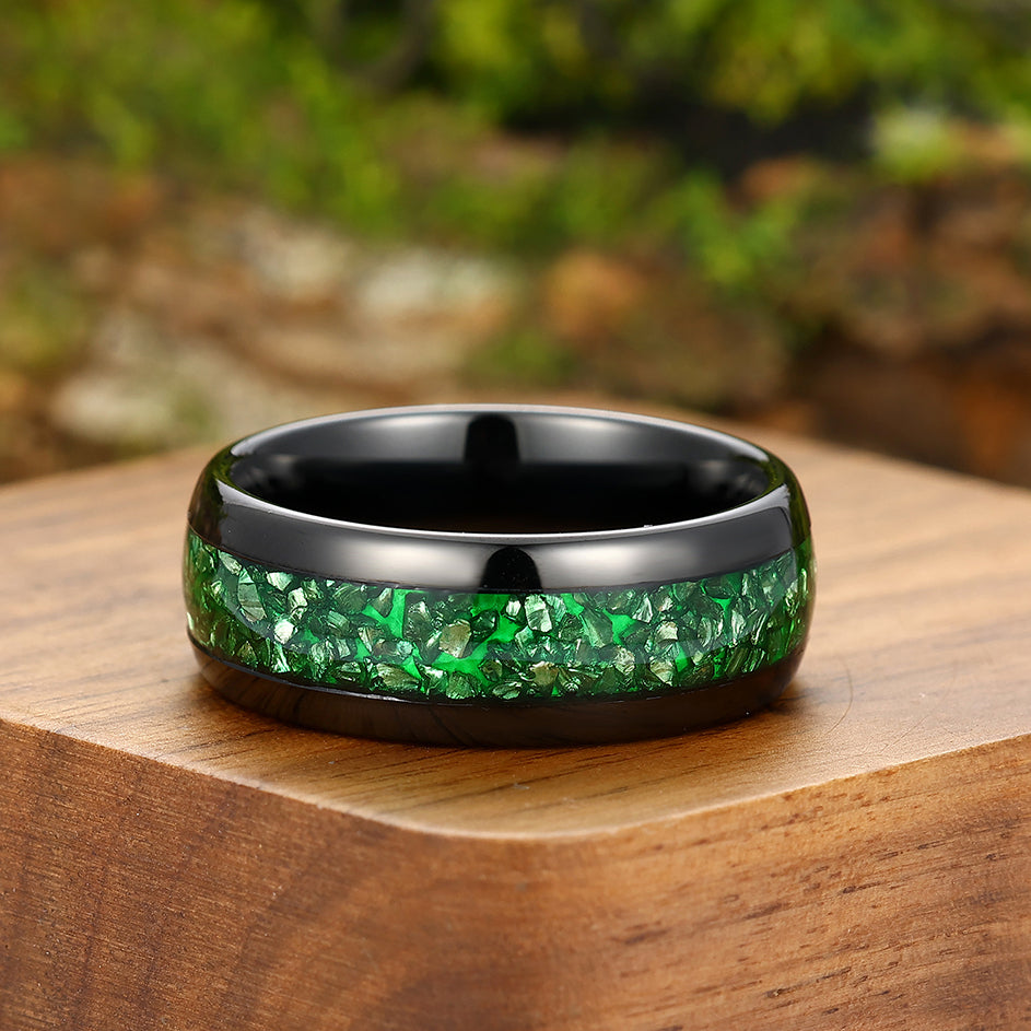 Emerald Ring Anillos De Hombre Con Esmeraldas Anillo Armis