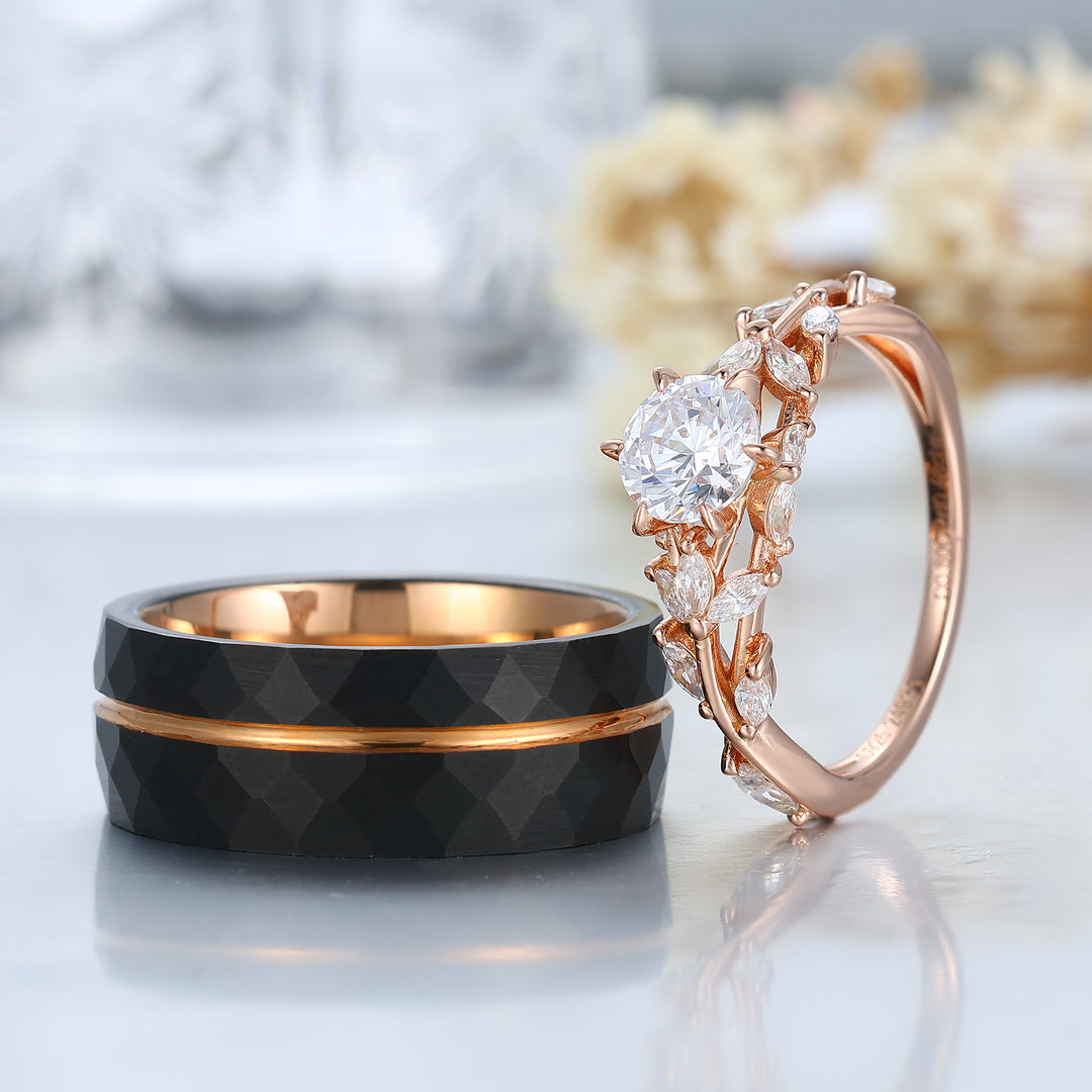 Joyería Anillos De Promesa De Pareja Matrimonio Anillos Para