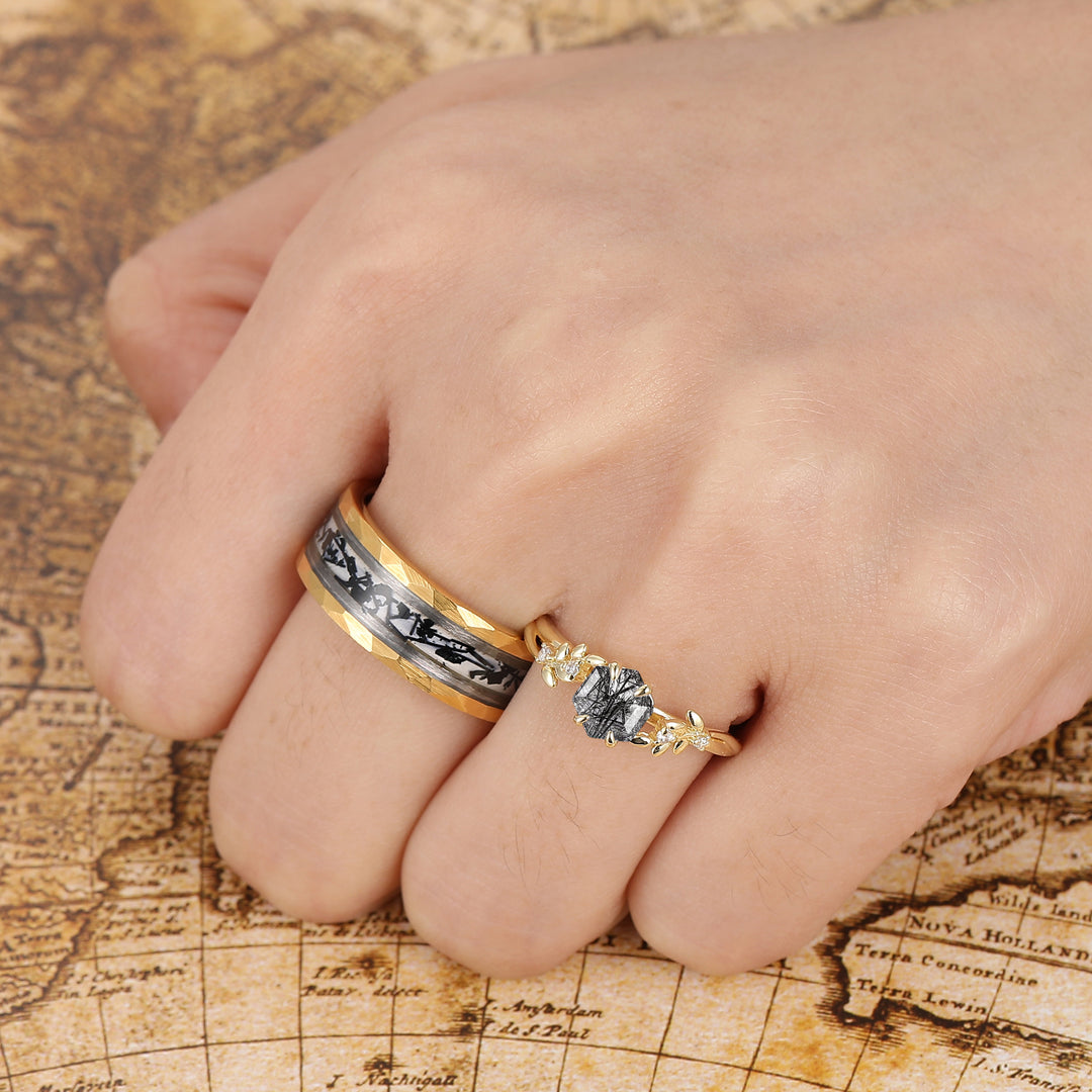 ANELLO REGOLABILE IN ACCIAIO APERTO CON INIZIALE E - Modì Modà - Foto 9