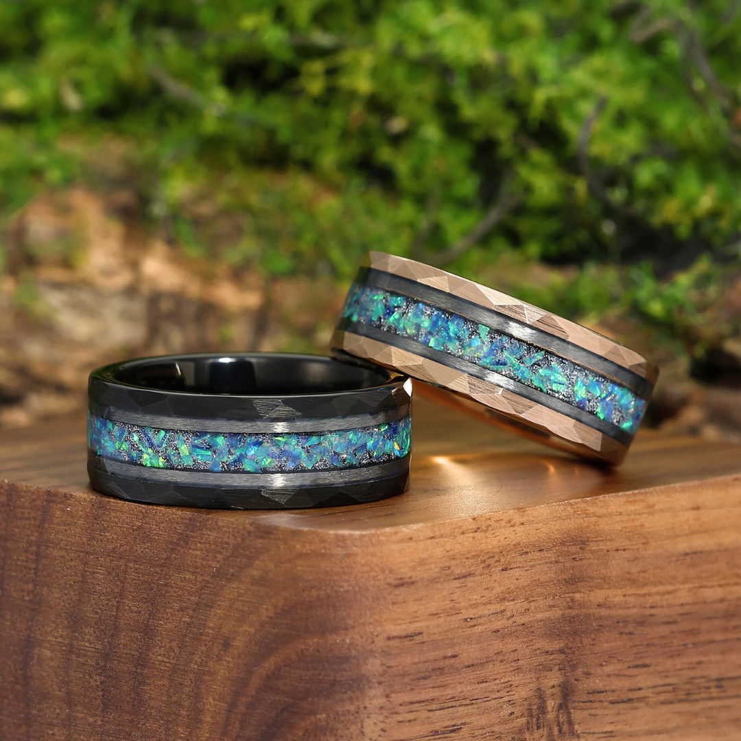 Tungsteno Anillos De Matrimonio Set Argollas De Matrimonio En