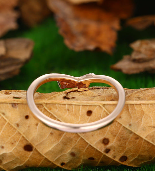 Delicate Vine Stacking Bands for Women Tree Branch Ring - Esdomera