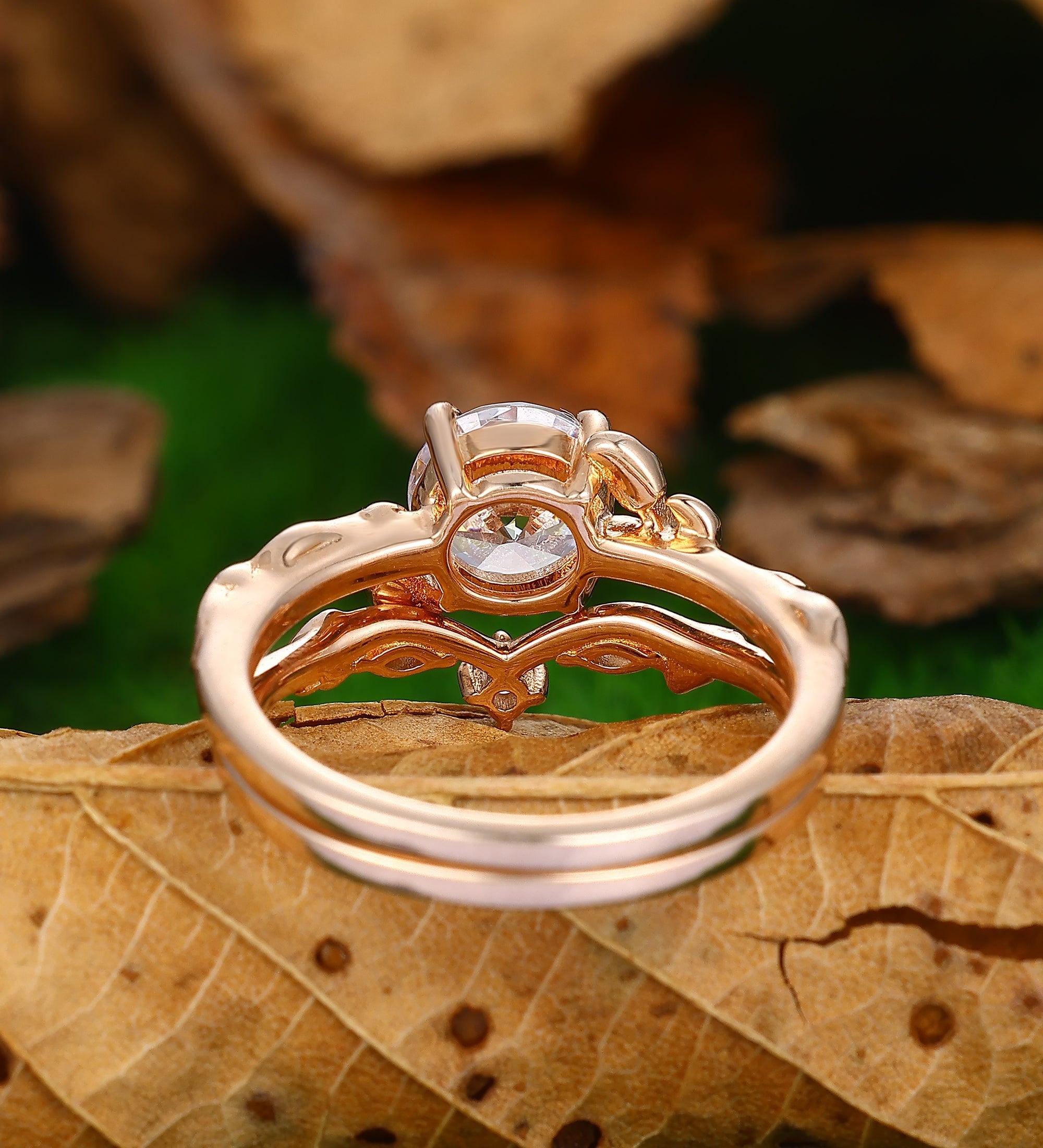 Jovono Set Di 7 Anelli Boho Farfalla E Foglia – Gioielli Midi Con Strisc E Fiori, Regalo Per Donne E Ragazze