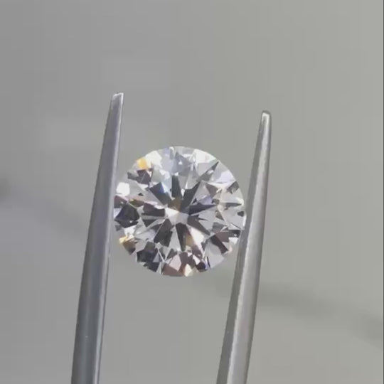 1ct Round Cut Color VS1 Clarity Ideal  Lab Grown Diamond Loose Stone